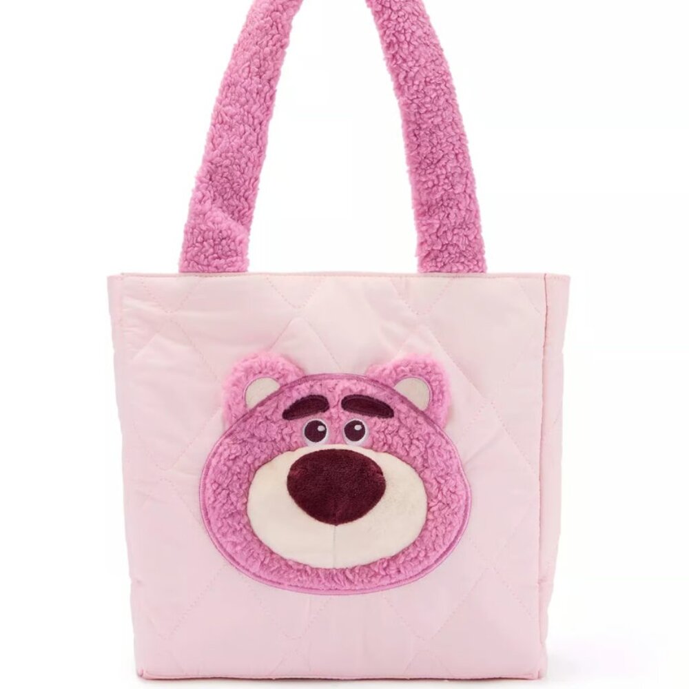 Lotso Plush Tote Bag - Disney Pixar Genuine Toy Story Cute Bag